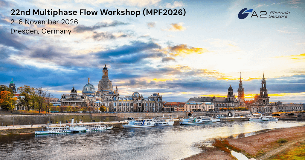 A2 Photonic Sensors to exhibit at MPF2026, the 22nd Multiphase Flow Workshop in Dresden